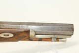LONDON Antique CHANCE & SON English BELT Pistol ENGRAVED Self Defense Travelling Belt Pistol! - 5 of 17