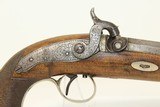 LONDON Antique CHANCE & SON English BELT Pistol ENGRAVED Self Defense Travelling Belt Pistol! - 4 of 17