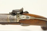 LONDON Antique CHANCE & SON English BELT Pistol ENGRAVED Self Defense Travelling Belt Pistol! - 11 of 17