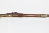 Unique 1890 COCHRAN & RAISON Pistol Grip AMERICAN Percussion Long Rifle
Double Set Triggers & Canine Engraving! - 11 of 20