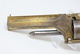 JOHN DICKSON of EDINBURGH Scotland SMITH & WESSON No. 2 Old ARMY Revolver CASED, ENGRAVED, IVORY and GOLD PLATE! - 8 of 25