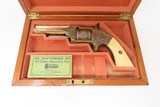JOHN DICKSON of EDINBURGH Scotland SMITH & WESSON No. 2 Old ARMY Revolver CASED, ENGRAVED, IVORY and GOLD PLATE! - 3 of 25