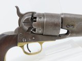 Early CIVIL WAR COLT Model 1860 ARMY REVOLVER Made in 1861 Antique .44 Cal 4-SCREW with Primitive CARVING of an EAGLE on the Grip! - 17 of 18