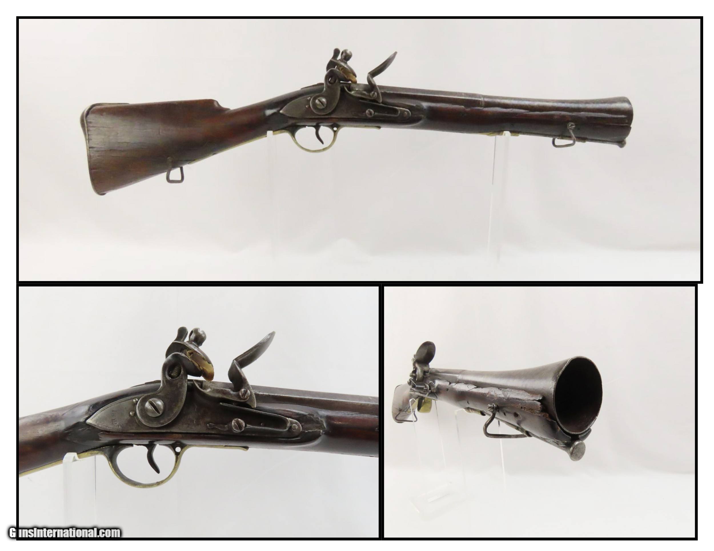 Flintlock blunderbuss, England 18th. C - Blunderbuss - Historical