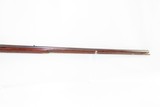 SIMEON MILLS Antique FLINTLOCK American Half Stock Smoothbore LONG RIFLE
With Interesting Patchbox - 6 of 18