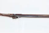 SIMEON MILLS Antique FLINTLOCK American Half Stock Smoothbore LONG RIFLE
With Interesting Patchbox - 11 of 18