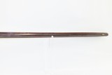 SIMEON MILLS Antique FLINTLOCK American Half Stock Smoothbore LONG RIFLE
With Interesting Patchbox - 12 of 18