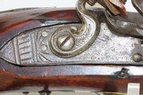 SIMEON MILLS Antique FLINTLOCK American Half Stock Smoothbore LONG RIFLE
With Interesting Patchbox - 7 of 18