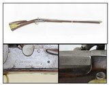 CAIRNS & Co. Antique OFFICER’S FUSIL Smoothbore Musket .50 Caliber c1800 European Style Flintlock to Percussion