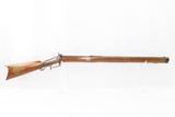 NEW YORK CITY Antique DAVID LURCH Germanic JAEGER Rifle Double Set Triggers .40 Caliber Octagonal Barrel, 1860s! - 3 of 19