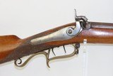 NEW YORK CITY Antique DAVID LURCH Germanic JAEGER Rifle Double Set Triggers .40 Caliber Octagonal Barrel, 1860s! - 5 of 19