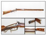 NEW YORK CITY Antique DAVID LURCH Germanic JAEGER Rifle Double Set Triggers .40 Caliber Octagonal Barrel, 1860s! - 1 of 19