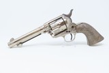 SOLID SILVER GRIPPED, ENGRAVED COLT SAA “Peacemaker” .38 SPECIAL Revolver 1st Generation Made in 1901! - 2 of 21