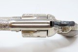 SOLID SILVER GRIPPED, ENGRAVED COLT SAA “Peacemaker” .38 SPECIAL Revolver 1st Generation Made in 1901! - 10 of 21