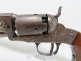 RARE Series I MANHATTAN FIRE ARMS CO. POCKET Revolver .31 Caliber ENGRAVED With Fantastic Leather Holster! - 7 of 21