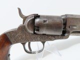 RARE Series I MANHATTAN FIRE ARMS CO. POCKET Revolver .31 Caliber ENGRAVED With Fantastic Leather Holster! - 20 of 21