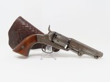 RARE Series I MANHATTAN FIRE ARMS CO. POCKET Revolver .31 Caliber ENGRAVED With Fantastic Leather Holster! - 2 of 21