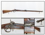 VERY RARE Antique 1850 LANCASTER PATENT Two-Band OVAL BORE Rifle-Musket 50 Bore Lancaster’s Patent Rifle! - 1 of 25