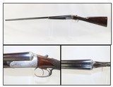 Engraved COGSWELL & HARRISON Avant Tout BOXLOCK SXS HAMMERLESS Shotgun C&R Double Barrel 12 Gauge Shotgun with EJECTORS! - 1 of 22