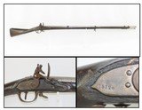 Rare WAR of 1812 US CONTRACT WATERS & Co. Model 1808 FLINTLOCK Musket Musket Made in Sutton, Massachusetts Circa 1812 - 1 of 23