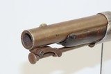 Antique SIMEON NORTH US CONTRACT Model 1819 .54 Caliber FLINTLOCK Pistol
Early American Army & Navy Sidearm With 1822 Dated Lock - 18 of 18