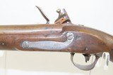 Antique SIMEON NORTH US CONTRACT Model 1819 .54 Caliber FLINTLOCK Pistol
Early American Army & Navy Sidearm With 1822 Dated Lock - 16 of 18