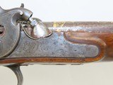 LE PAGE Side by Side Shotgun GUNMAKER to EMPEROR NAPOLEON BONAPARTE EPIC Circa 1812 SxS Fowler with Carved Stock, Chisel Engraving & Gold Accents - 17 of 25