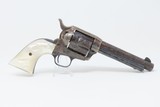 GORGEOUS Engraved Pearl Case-Colored 1st Generation COLT SAA in .38 SPL 1929 Manufacture Colt Single Action Army Showpiece! - 16 of 19