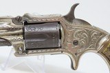 Rare Antique MARLIN No. 32 Standard 1875 REVOLVER with Lovely DeGRESS GRIPS Engraved with Custom Figured Grips in 1870s - 4 of 18