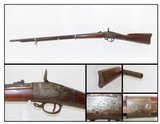 RARE Experimental Model 1867 Barton H. Jenks ROLLING BLOCK Military Rifle Post-CIVIL WAR Single Shot Big Bore Trials Rifle - 1 of 22