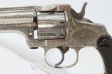 7-SHOT, ENGRAVED Antique MERWIN, HULBERT & Co. .32 S&W REVOLVER Wild West VERY FINE and FACTORY ENGRAVED Double Action Revolver! - 11 of 18