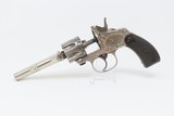 7-SHOT, ENGRAVED Antique MERWIN, HULBERT & Co. .32 S&W REVOLVER Wild West VERY FINE and FACTORY ENGRAVED Double Action Revolver! - 15 of 18