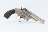 7-SHOT, ENGRAVED Antique MERWIN, HULBERT & Co. .32 S&W REVOLVER Wild West VERY FINE and FACTORY ENGRAVED Double Action Revolver! - 9 of 18
