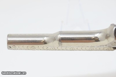 7-SHOT, ENGRAVED Antique MERWIN, HULBERT & Co. .32 S&W REVOLVER Wild West VERY FINE and FACTORY ENGRAVED Double Action Revolver! - Image 12 of 18