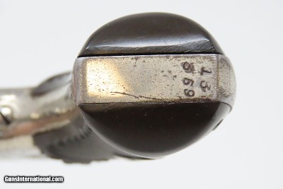 7-SHOT, ENGRAVED Antique MERWIN, HULBERT & Co. .32 S&W REVOLVER Wild West VERY FINE and FACTORY ENGRAVED Double Action Revolver! - Image 14 of 18