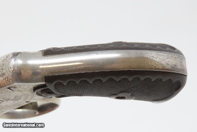 7-SHOT, ENGRAVED Antique MERWIN, HULBERT & Co. .32 S&W REVOLVER Wild West VERY FINE and FACTORY ENGRAVED Double Action Revolver! - Image 4 of 18