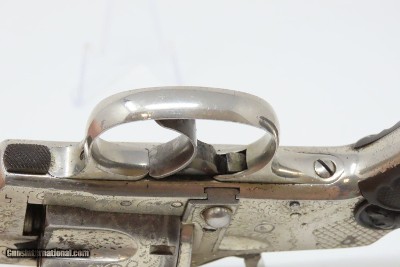 7-SHOT, ENGRAVED Antique MERWIN, HULBERT & Co. .32 S&W REVOLVER Wild West VERY FINE and FACTORY ENGRAVED Double Action Revolver! - Image 6 of 18