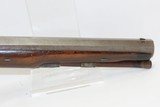 ENCASED PAIR of JOHN MANTON of LONDON Antique DUELING Pistols .54 Caliber Identical, Cased, Engraved Set - 9 of 25