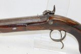 ENCASED PAIR of JOHN MANTON of LONDON Antique DUELING Pistols .54 Caliber Identical, Cased, Engraved Set - 19 of 25