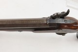 ENCASED PAIR of JOHN MANTON of LONDON Antique DUELING Pistols .54 Caliber Identical, Cased, Engraved Set - 14 of 25