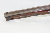 ENCASED PAIR of JOHN MANTON of LONDON Antique DUELING Pistols .54 Caliber Identical, Cased, Engraved Set - 20 of 25