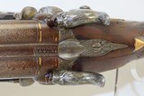ENGRAVED Antique NICOLAS BOUTET Percussion Conversion DOUBLE BARREL Shotgun French GOLD INLAID Side by Side Fowling Piece! - 24 of 25