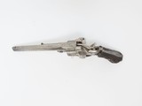 Ornate 19th Century PINFIRE Revolver w Lanyard ENGRAVED Sculpted Grips 9mm European Double Action Sidearm - 2 of 4