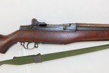WORLD WAR II Era SPRINGFIELD U.S. M1 GARAND .30-06 Caliber Infantry Rifle
"The greatest battle implement ever devised"- George Patton - 18 of 26