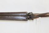 SCARCE Engraved Antique COLT Model 1878 10 Gauge Side x Side HAMMER SHOTGUN Double Barrel Made in 1881 with Damascus Barrels - 14 of 22