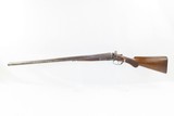 SCARCE Engraved Antique COLT Model 1878 10 Gauge Side x Side HAMMER SHOTGUN Double Barrel Made in 1881 with Damascus Barrels - 2 of 22