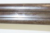 SCARCE Engraved Antique COLT Model 1878 10 Gauge Side x Side HAMMER SHOTGUN Double Barrel Made in 1881 with Damascus Barrels - 12 of 22