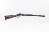 Antique 44 WINCHESTER Model 1873 Lever Action Repeating SADDLE RING CARBINE
Iconic Repeating Rifle Chambered In .44-40 WCF - 15 of 20