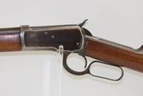 EARLY WINCHESTER Model 1892 LEVER ACTION .38 Caliber WCF Repeating RIFLE FIRST YEAR PRODUCTION Lever Action Made in 1892 - 4 of 22
