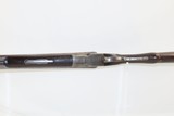 SCARCE Antique COLT Model 1883 Hammerless 12 Gauge Double Barrel SHOTGUN
Scarce ENGRAVED Shotgun Made in 1885 with Damascus Barrels! - 10 of 21